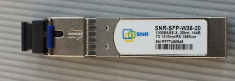 SFP модуль SNR-SFP-W35-20 2шт