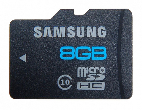 8Gb Samsung карта micro SD (без адаптера) Class10