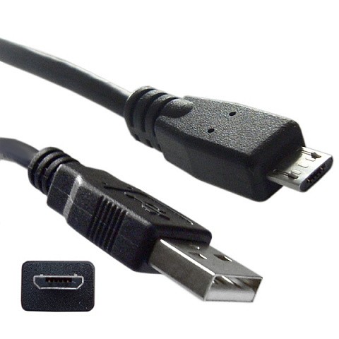 Кабель USB HT-3038 (штекер microUSB - штекер USB) 1м