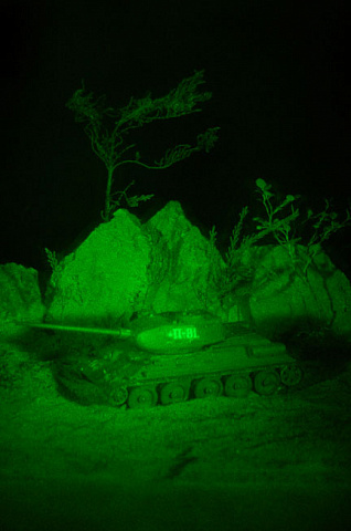 Танк П-8L лазерная голограмма 
