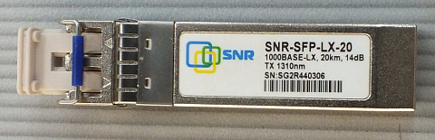 SFP модуль SNR-SFP-LX-20 2шт