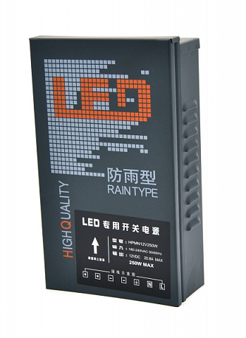 Адаптер питания HPMN12V250W (12В, 20800мА)