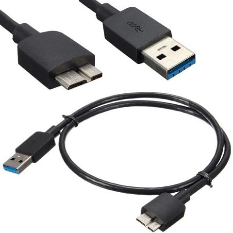 Кабель USB для внешнего жёсткого диска BS-423 (USB 3.0) 1м